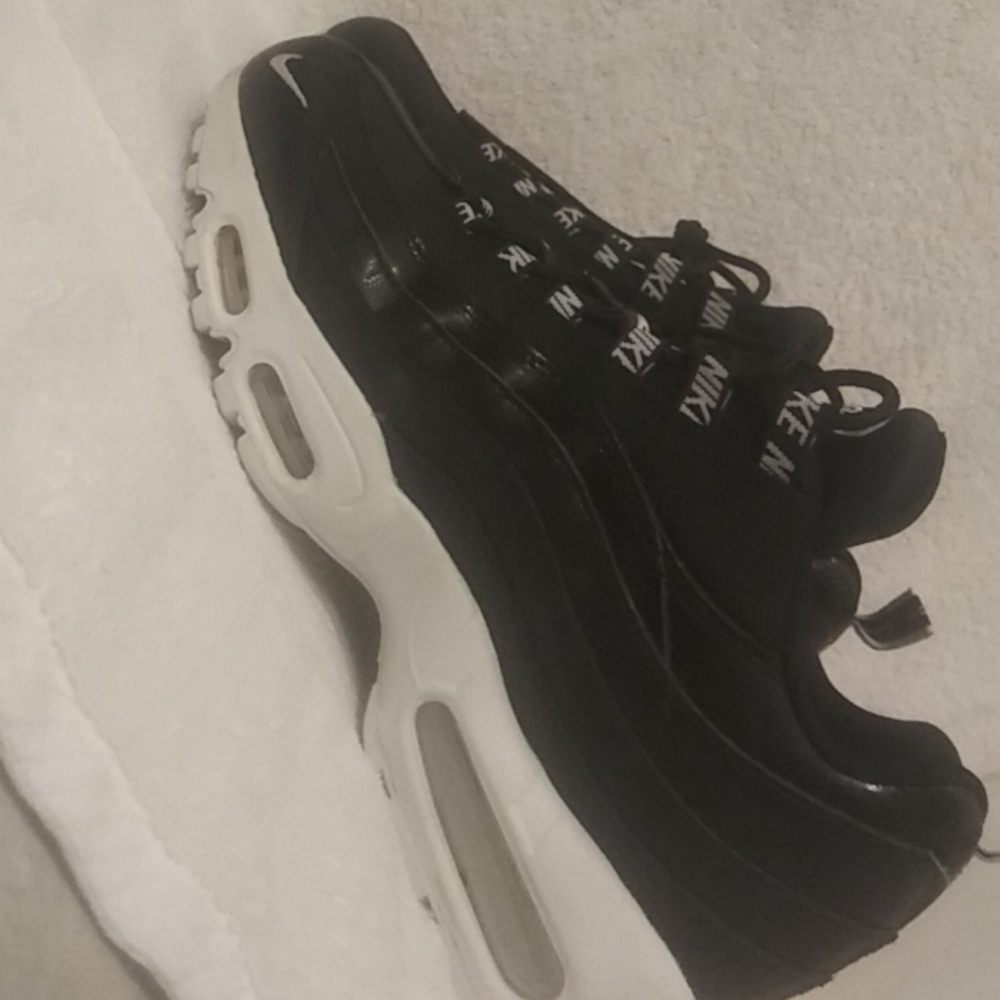 White on black 95's